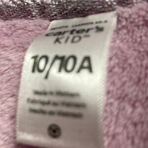 Carter's Hooded Fleece Jacket, Size 10/10A